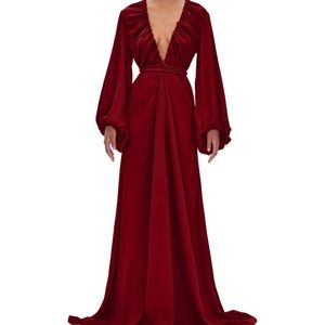 Neemah Ruby Red Robe - Sold Out!!!